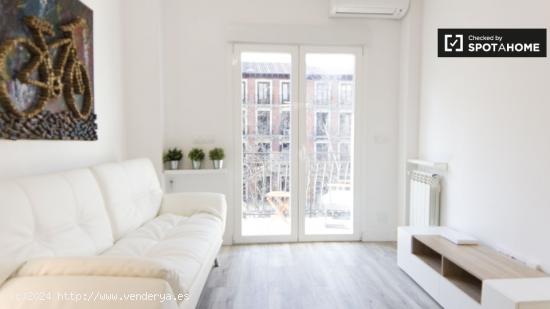 Moderno apartamento de 1 dormitorio con aire acondicionado en alquiler cerca de Plaza de España y G