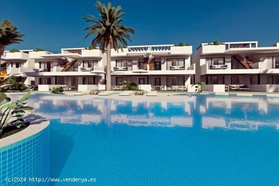 Bungalows atico con solarium del campo de golf con vistas al mar - ALICANTE