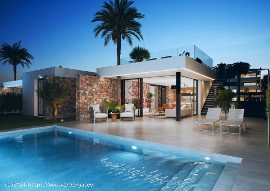 VILLAS DE OBRA NUEVA EN COMPLEJO PRIVADO EN LA PROVINCIA DE MURCIA - MURCIA