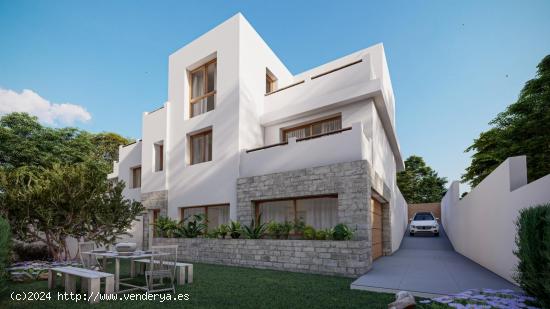 VILLAS PAREADAS DE OBRA NUEVA EN ALFAZ DEL PI - ALICANTE