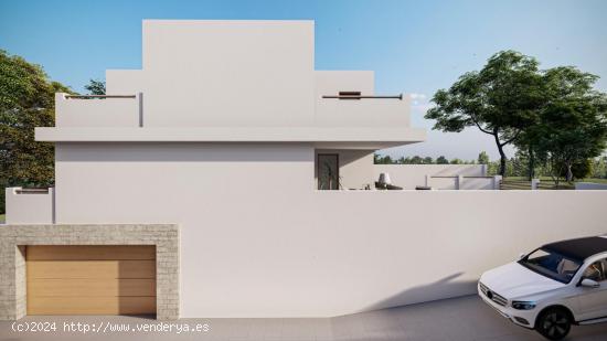 VILLAS PAREADAS DE OBRA NUEVA EN ALFAZ DEL PI - ALICANTE