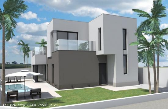 PRECIOSA VILLA DE OBRA NUEVA EN AGUAS NUEVAS, TORREVIEJA - ALICANTE