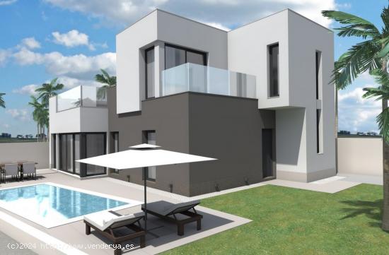 PRECIOSA VILLA DE OBRA NUEVA EN AGUAS NUEVAS, TORREVIEJA - ALICANTE