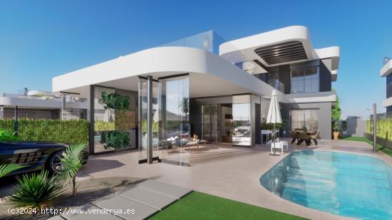 VILLAS PAREADAS DE OBRA NUEVA EN LOS ALCAZARES - MURCIA