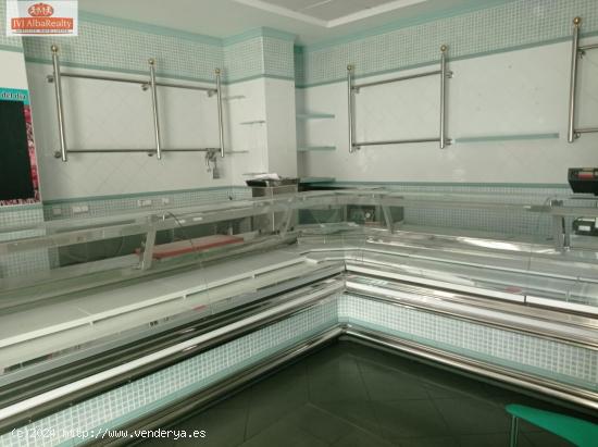 LOCAL PARA NEGOCIO DE CARNICERIA EN VENTA O ALQUILER EN ZONA SAN PABLO - ALBACETE