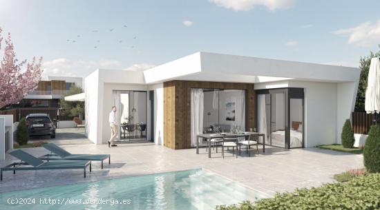  VILLAS DE OBRA NUEVA DE UNA SOLA PLANTA EN CAMPO DE GOLF ALTAONA, MURCIA - MURCIA 