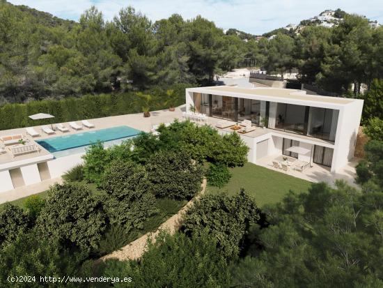 Moraira, Fantástica Villa en construcción amplia parcela - ALICANTE