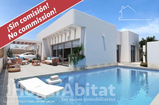 ¡CERCA DE LA PLAYA! VILLA CON GARAJE, PISCINA PRIVADA Y TERRAZA CUBIERTA - MURCIA