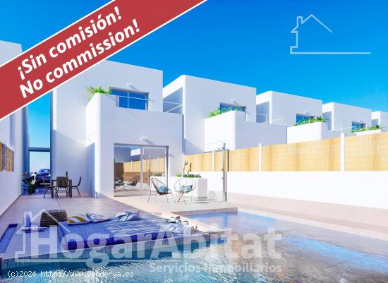 ¡PLAYA LA CONCHA! PRECIOSO CHALET CON ZONA DE APARCAMIENTO Y PISCINA PROPIA - MURCIA