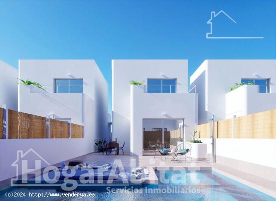 ¡PLAYA LA CONCHA! PRECIOSO CHALET CON ZONA DE APARCAMIENTO Y PISCINA PROPIA - MURCIA