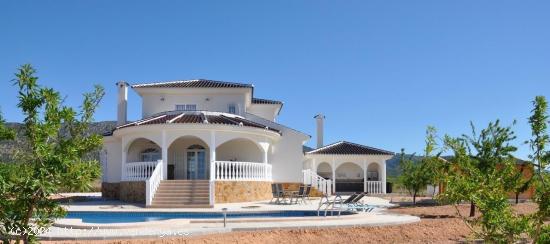  VILLAS DE OBRA NUEVA EN PINOSO - ALICANTE 