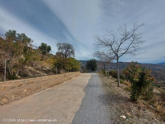 Finca con cortijo, invernadero y bodega ecológica en Laroles - GRANADA