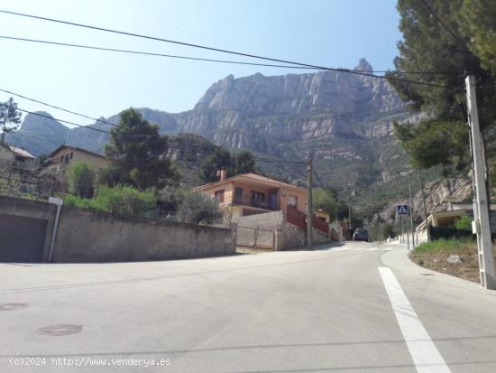 TERRENO EN MONISTROL DE MONTSERRAT - BARCELONA