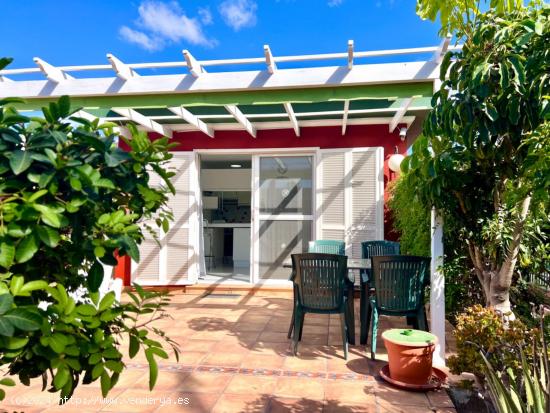 Un bungalow de una planta en un tranquilo complejo residencial  Verdemar  en Maspalomas - LAS PALMAS