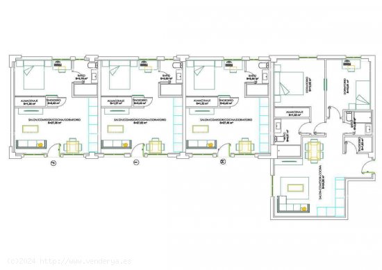 Salamanca ( Ciudad Jardin-La Glorieta); 1d , 1WC. TI  630 € - Salamanca