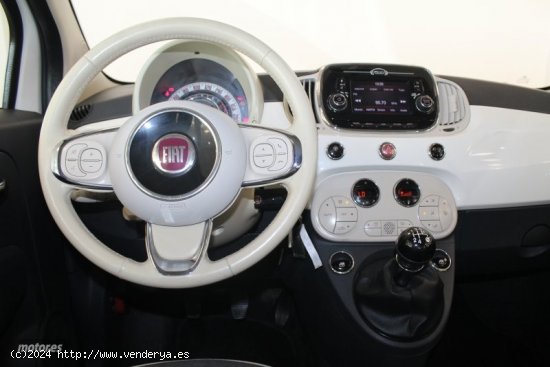 Fiat 500 1.2 LOUNGE 69CV de 2017 con 79.692 Km por 9.300 EUR. en Cadiz