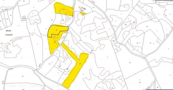 FINCAS EN ZONA MASIA PORCAR Y MATELLA DE CULLA DE MAS DE 3,6 HECTAREAS DE TERRENO - CASTELLON