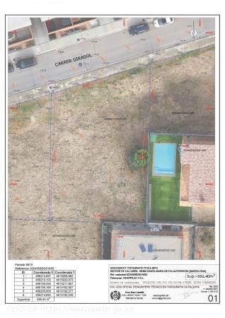  TERRENO EN CAL ABRIL TOTALMENTE URBANIZADO APTO PARA EDIFICAR  1 O 2 CASAS - BARCELONA 