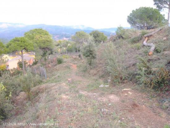  TERRENO A FINAL DE CALLE CON VISTAS AL MONTE - BARCELONA 