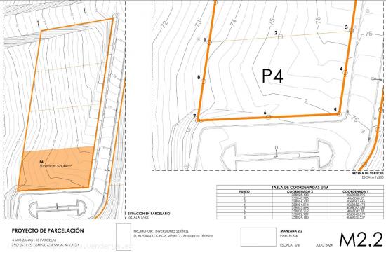 TERRENO URBANO EN EL SEXMO (PARA CHALET UNIFAMILIAR) - MALAGA