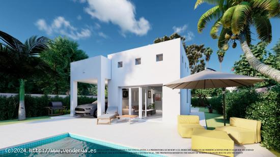 VILLAS DE OBRA NUEVA EN LOS ALCAZARES - MURCIA