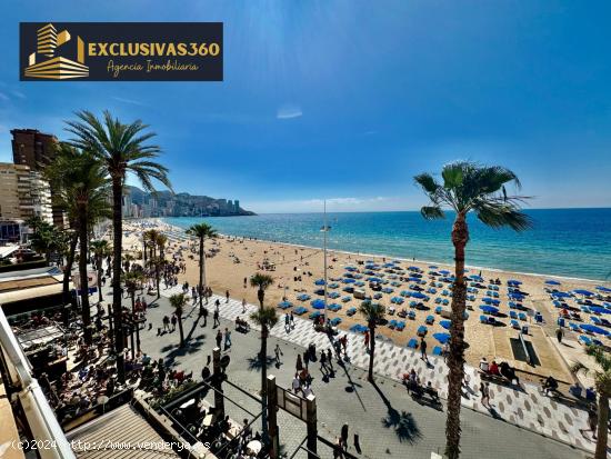 Piso en 1º linea de Playa en Levante con parking y piscina. Exclusivas360 Benidorm - ALICANTE