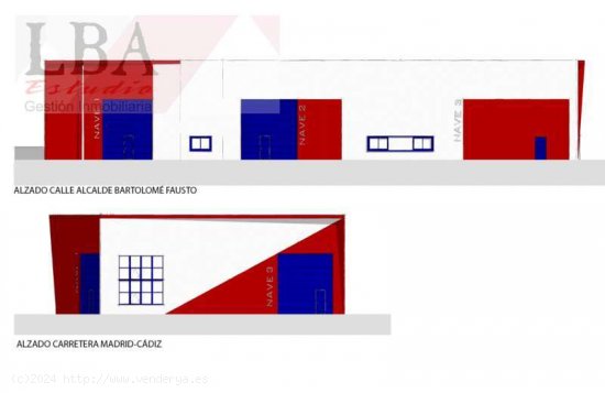 NAVE INDUSTRIAL EN ESQUINA EN TRAVESIA N-IV - Bailén