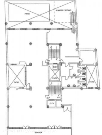 Salamanca( Centro-Plaza España);  350 metros oficinas 2000€ GRUPO INMONOVA - Salamanca