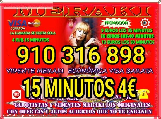  Meraki 15 minutos 5€ tarot y videncia económico  