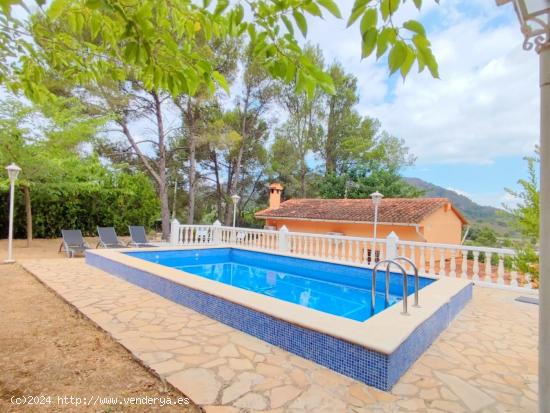  ESTUPENDO CHALET EN XATIVA  CON VISTAS INMEJORABLES (BIXQUERT) - VALENCIA 