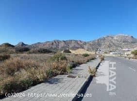 TERRENO NO URBANIZABLE EN JIJONA - ALICANTE