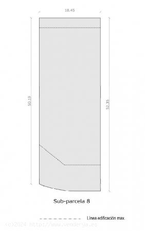 FANTÁSTICA PARCELA INDUSTRIAL DE 955 M2 EN LES TAPIES HOSPITALET DE L´INFANT - TARRAGONA