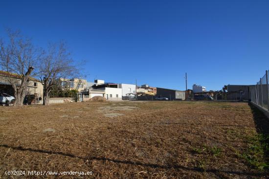 Terreno de 950m² edificable cerca del río Ebro en Deltebre - TARRAGONA