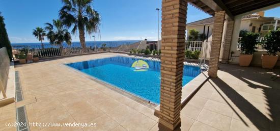 CHALET INDEPENDIENTE DE 4 DORMITORIOS Y VISTAS AL MAR! BOLNUEVO! - MURCIA