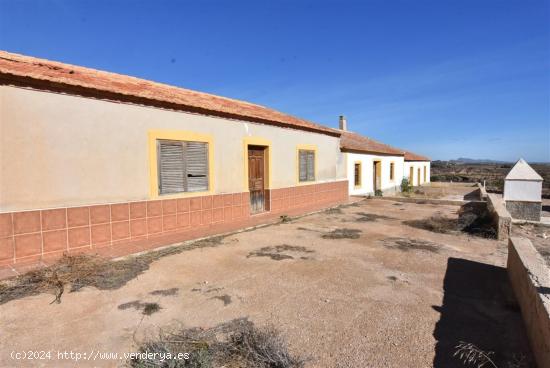 CASA DE CAMPO PARA REFORMAR CON AMPLIA PARCELA - MURCIA