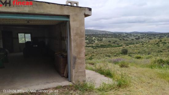 IMPRESIONANTE DEHESA DE 35 Hectareas en plena sierra de sevilla caserio semi reformado - SEVILLA