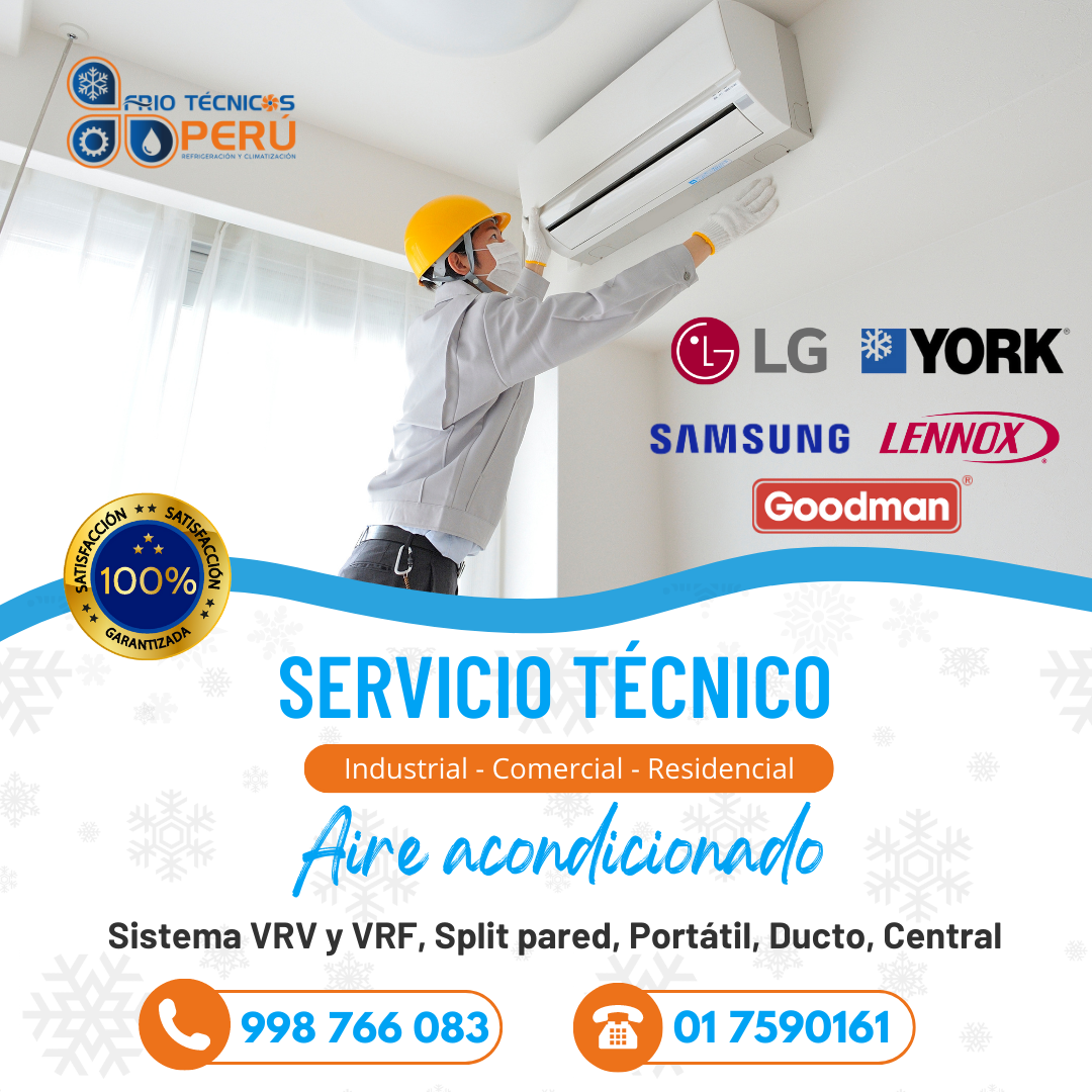  Especialistas en Reparación ¨Aire Acondicionado York¨ 998766083 - Lima y Callao 