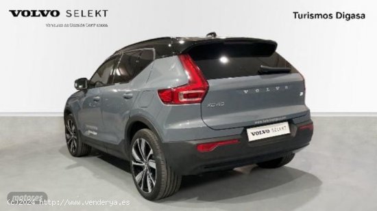 Volvo XC40 XC40 RECHARGE PRO, RECHARGE TWIN ELECTRICO PURO CON TECHO SOLAR. de 2022 con 8.315 Km por