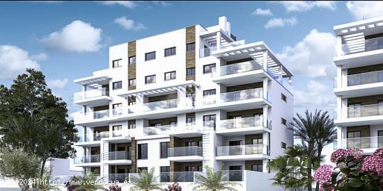 RESIDENCIAL DE APARTAMENTOS DE OBRA NUEVA EN MIL PALMERAS - ALICANTE