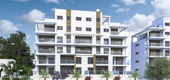 RESIDENCIAL DE APARTAMENTOS DE OBRA NUEVA EN MIL PALMERAS - ALICANTE