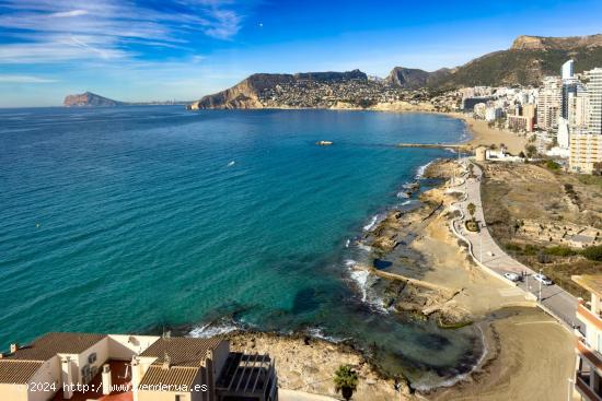  Apartamento en primera línea de  Arenal Bol  con preciosas vistas panorámicas al mar. - ALICANTE 