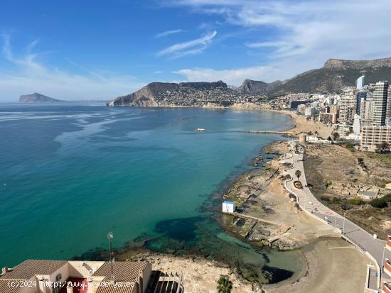 Apartamento en primera línea de  Arenal Bol  con preciosas vistas panorámicas al mar. - ALICANTE