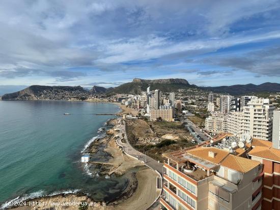 Apartamento en primera línea de  Arenal Bol  con preciosas vistas panorámicas al mar. - ALICANTE