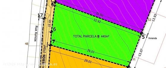 Parcela para vivienda unifamiliar en San Pedro de Nós - Oleiros - A CORUÑA