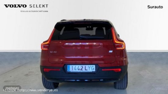 Volvo XC40 RECHARGE PRO, ELECTRICO PURO 231CV de 2022 con 11.779 Km por 39.500 EUR. en Cadiz