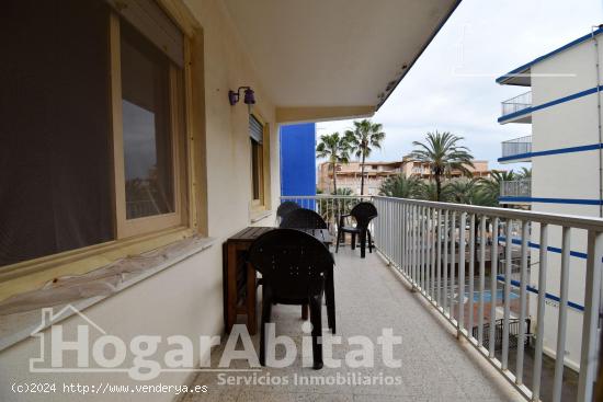 EXTERIOR Y ACOGEDOR CON TERRAZA Y GARAJE EN SEGUNDA LÍNEA DE PLAYA - VALENCIA