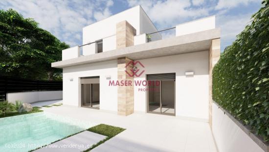 VILLAS PAREADAS DE OBRA NUEVA EN ROLDAN - MURCIA