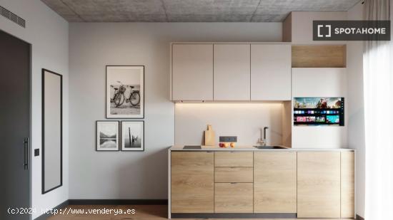 Apartamento tipo estudio en alquiler en una residencia en Sant Martí - BARCELONA