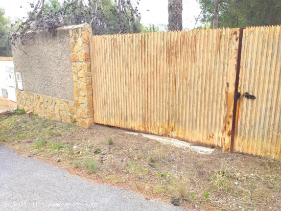 VENTA PÁRCELA URBANA EN URBANIZACIÓN LA CARRASCA,EN NÁQUERA.EXCELENTE OPORTUNIDAD! - VALENCIA