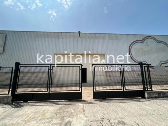 NAVE INDUSTRIAL A LA VENTA EN XATIVA - VALENCIA